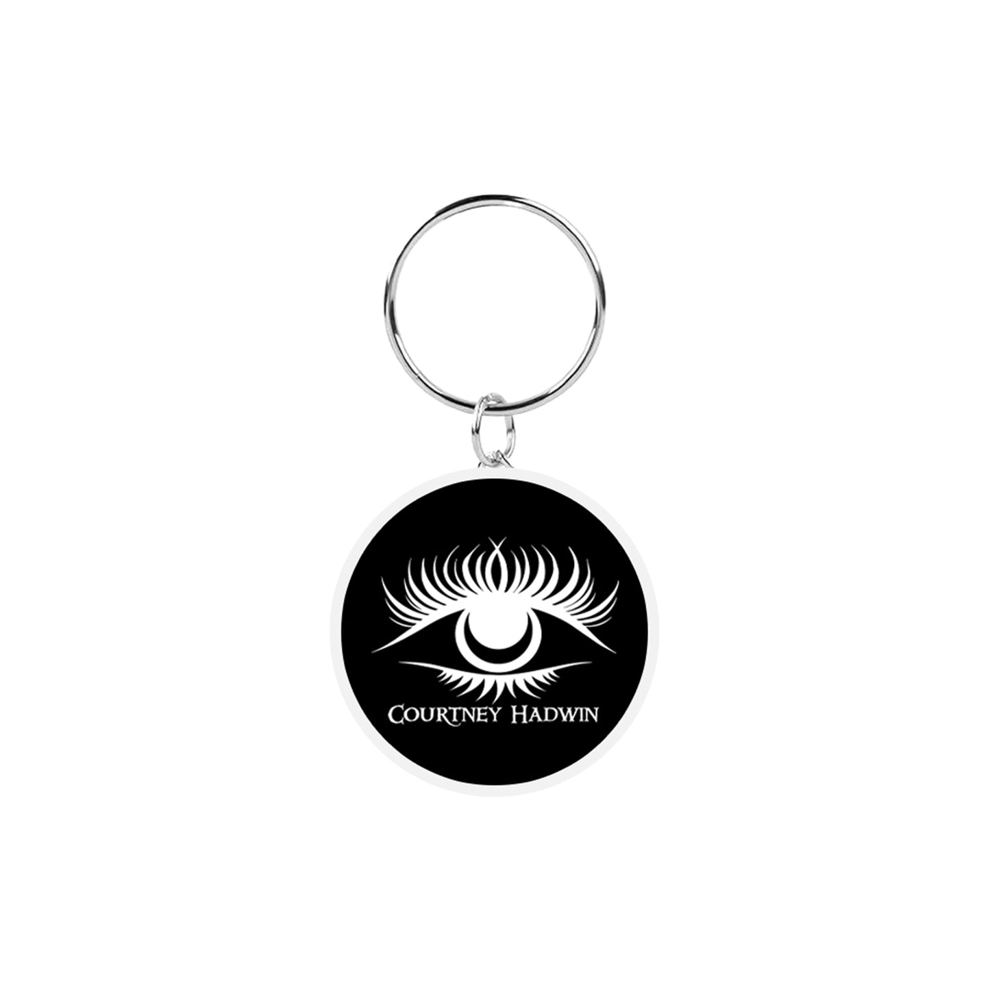 Logo Keychain 1.5" (Black)