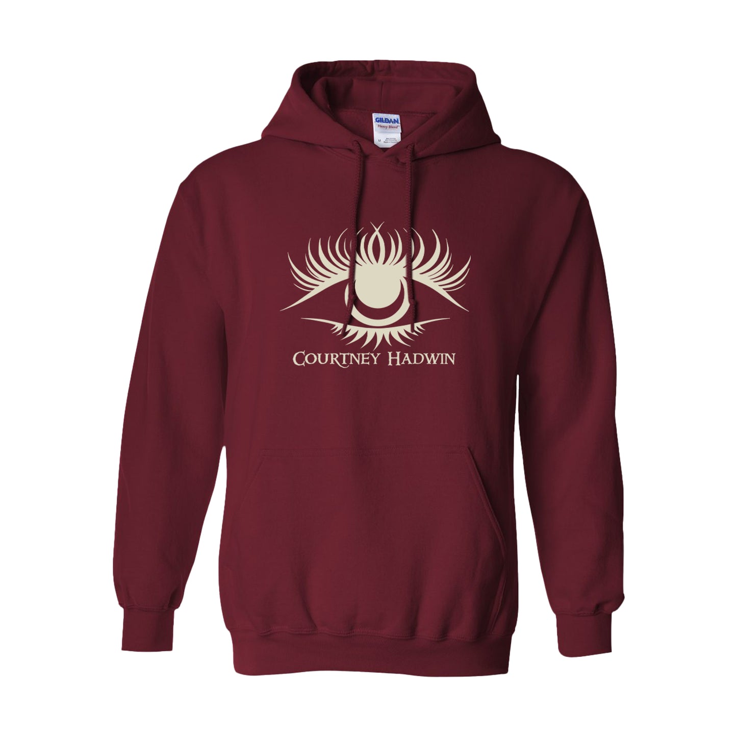 The Eye Pullover Hoodie (Maroon)